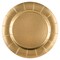 Smarty Had A Party 13" Gold Round Disposable Paper Charger Plates (120 Plates), 120PK 2690-RG-CASE - alternate 2